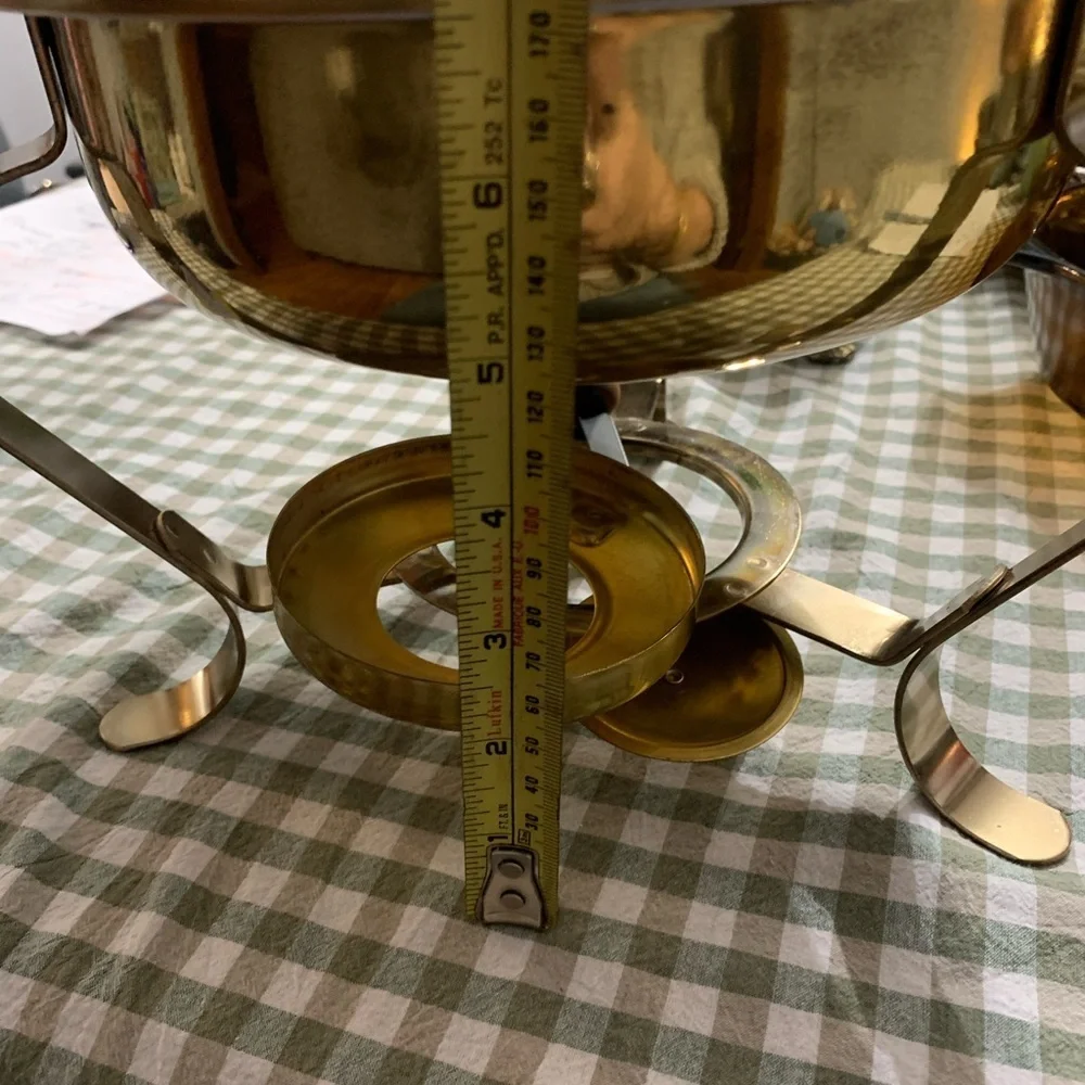 Vintage Gold Color Serving Dish